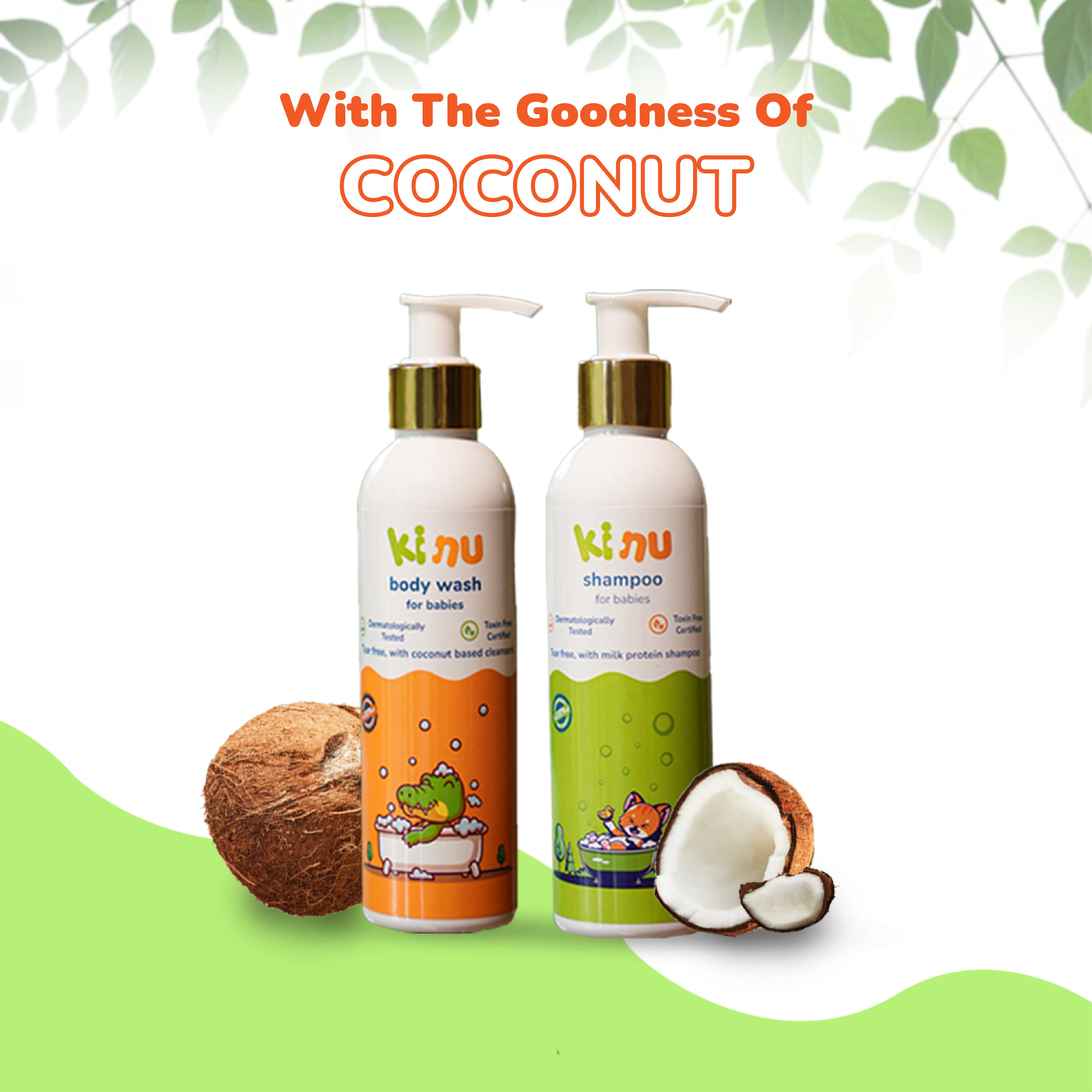 Body Lotion + Body Wash +Shampoo