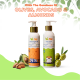Body Wash +Body Lotion + Hair Oil +Shampoo+ Massage Oil